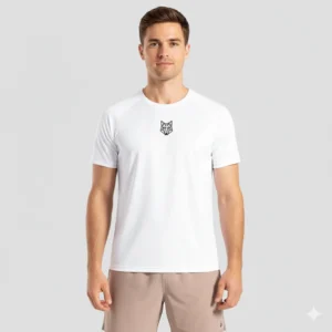 Camiseta Dry Lobo Geometrico